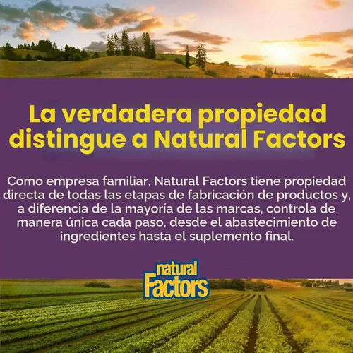 Vista 7 de Natural Factors Nattokinase 100 mg, 2000 FU, 60 Cápsulas Vegetarianas