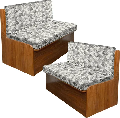 Vista 97 de Fundas de cojín tipo cuero para sofá, juego de fundas protectoras de muebles para sillón seccional, sofá biplaza de tela de elastano elástica