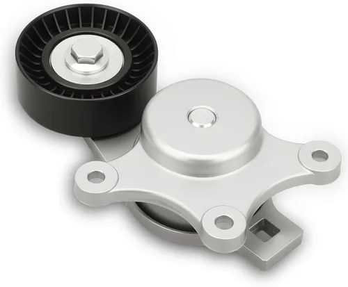Vista 23 de IRONTEK 1L2E6C348AA Tensor de correa Polea tensora para Ford (2002-2005 Excursion/ 2002-2014 Expedition/2002-2010 F-150), para Jeep 2007-2018