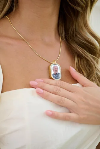 Vista 2 de Fanery Sue Collar de urna para cenizas humanas, collar de urna de cristal de corazón para cenizas, collar de urna personalizado para cenizas, urna