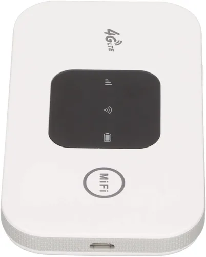Vista 7 de Dispositivo de punto de acceso móvil 4G LTE Enrutador portátil de viaje con tarjeta SIM Enrutador desbloqueado, compatible con 8 a 10 usuarios
