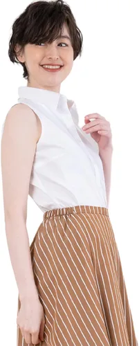 Vista 9 de LEONIS Camisa elástica de fácil cuidado para mujer