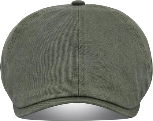 Vista 2 de VOBOOM Gorra plana de algodón para lavar el sombrero Gatsby Ivy Irish Hunting Newsboy