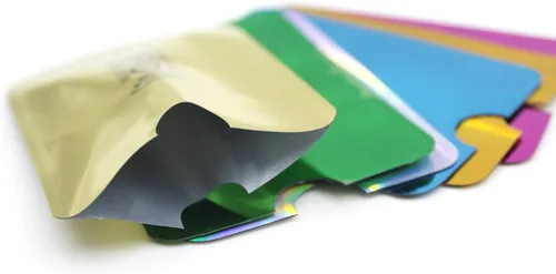 Vista 4 de JUMISEE Paquete de 60 fundas holográficas de bloqueo RFID, tarjetero de bloqueo de banco, cartera antirladrón, funda protectora para tarjetas de Set