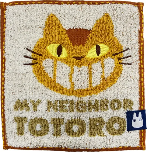 Vista 10 de Studio Ghibli - My Neighbor Totoro - Catbus, serie de mini toallas Marushin Mame