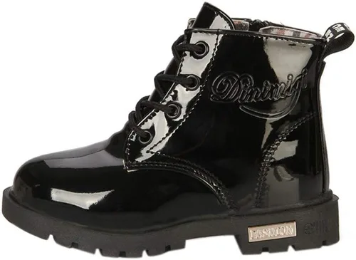 Vista 2 de Maxu Fashion - Botas impermeables de poliuretano para niños, 2.5 M US pequeño niño
