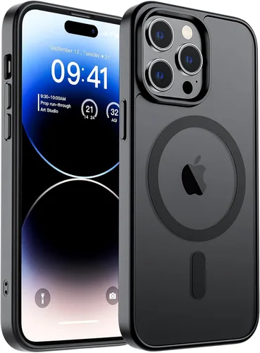 Vista 224 de SUPFINE Funda magnética para iPhone SE 2022 (3ª)/2020 (2ª), iPhone 8 (compatible con MagSafe) (protección contra caídas de grado militar), funda