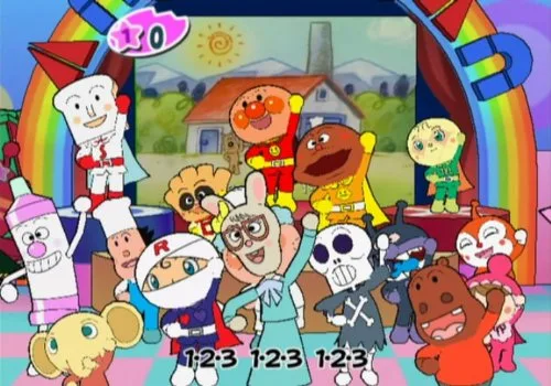 Vista 15 de Anpanman Niki Noki Party Japan Import
