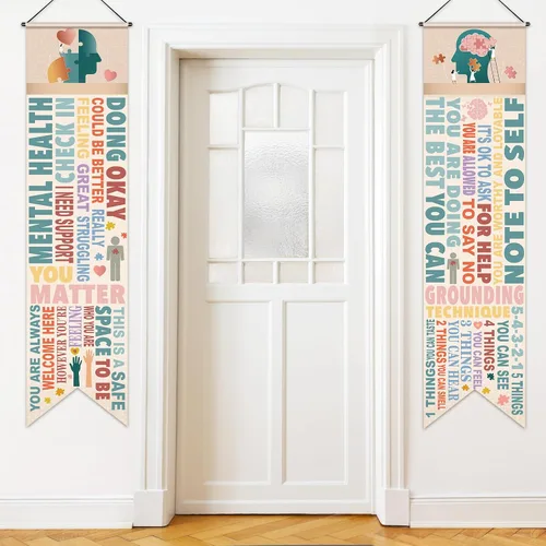 Vista 8 de Blulu 2 pancartas negras para puerta del mes de la historia, decoraciones para el aula, letrero de porche afroamericano, cartel inspirador