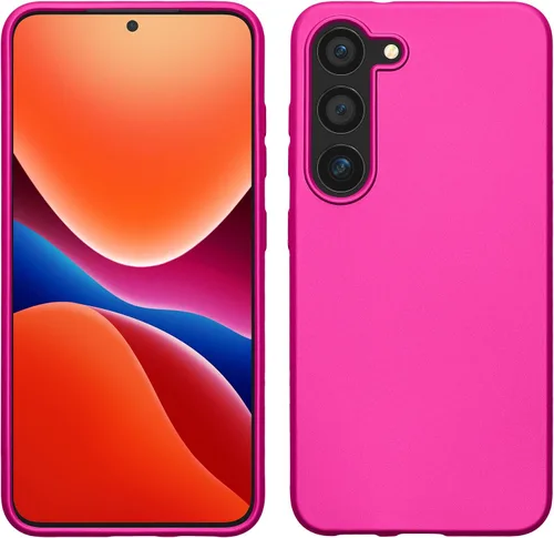 Vista 105 de kwmobile Funda compatible con Samsung Galaxy S23 - Funda protectora de silicona TPU suave y delgada - Piedra antigua