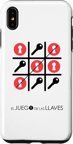 Vista 7 de iPhone 14 El Juego de las Llaves - Funda Blanca
