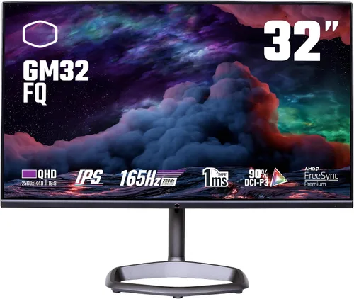 Vista 17 de Cooler Master Monitor curvo de 27 pulgadas sin marco 240Hz FHD 1920 x 1080 para computadora de escritorio, VA 8 bits con punto cuántico, 0.5 ms
