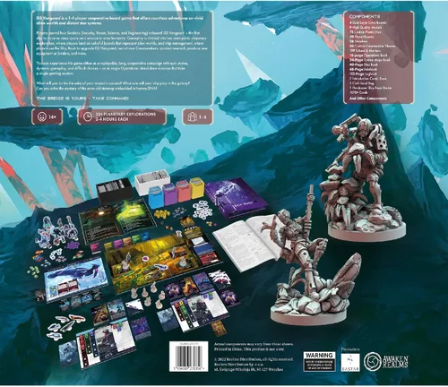 Vista 3 de Awaken Realms ISS Vanguard - Juego de mesa - Explora el espacio en un juego de estrategia cooperativa de ciencia ficción, emocionante aventura