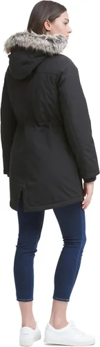 Vista 3 de Levi's Chaqueta parka con capucha y forro de piel sintética para mujer