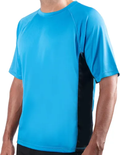 Vista 14 de Kanu Surf Camiseta de natación de manga corta UPF 50 para hombre (tallas regulares y extendidas)