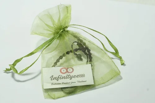 Vista 9 de Infinityee888 - Pulseras de cuentas de jade con moneda verde Feng Shui para hombres, mujeres, pulsera -BC01, Piedra