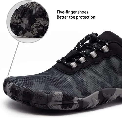 Vista 4 de Zapatos de agua para hombre y mujer, secado rápido, descalzos, para playa, Brook, atléticos, deportivos, para navegar, surf, senderismo, yoga, uso