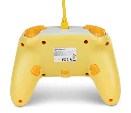 Vista 4 de PowerA Enhanced Wired Controller for Nintendo Switch - Animal Crossing Isabelle