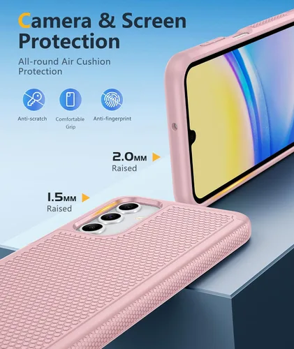 Vista 818 de FNTCASE Funda para iPhone 17 Pro: Fundas delgadas translúcidas de color azul claro compatibles con MagSafe, protección completa de la cámara