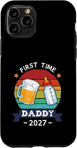 Vista 29 de First Time Daddy 2027 Funny Dad to Be Pregnancy Reveal Case for iPhone 17