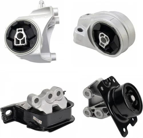 Vista 44 de TRQ Kit de montaje de motor de transmisión de motor de 5 piezas compatible con Ford Five Hundred Montego 6sp Auto AT 2005 - 2007