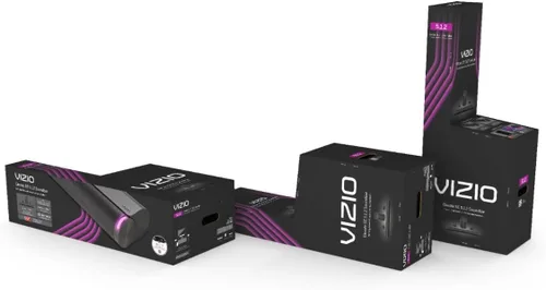Vista 22 de VIZIO 5.1.2 Elevate SE Barra de sonido, subwoofer inalámbrico, sonido envolvente con Dolby Atmos y DTS:X, altavoz Bluetooth, compatible
