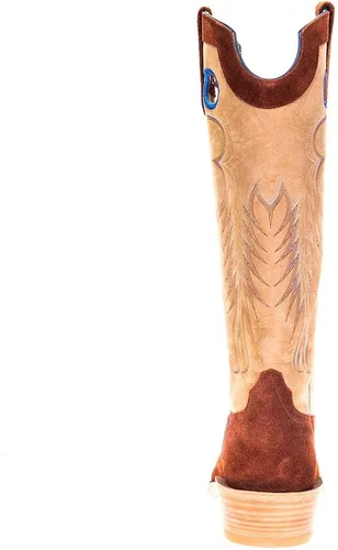 Vista 4 de Rios Of Mercedes Mens Marachino Absolute Roughout 16 Tan pulido Top Boot
