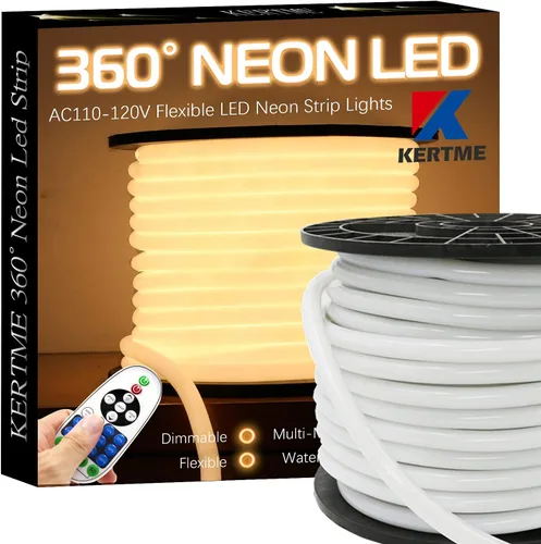 Vista 14 de luz LED de neón de 360 grados