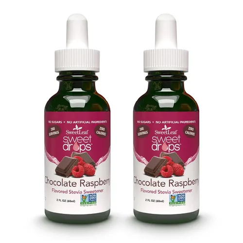 Vista 24 de Stevia líquida Sweetleaf, 2 onzas