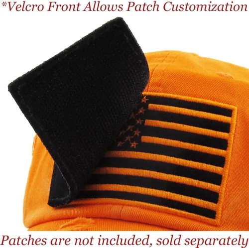 Vista 177 de KBETHOS Tactical Operator Collection USA Fishing Mesh Ballcap Flag Patch America Outdoors Trucker Baseball Cap