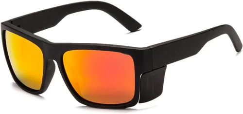 Vista 12 de Gafas de sol de seguridad polarizadas UV400 – Certificado ANSI Z87.1, 100% protección UV, antirreflejos, resistentes a los impactos