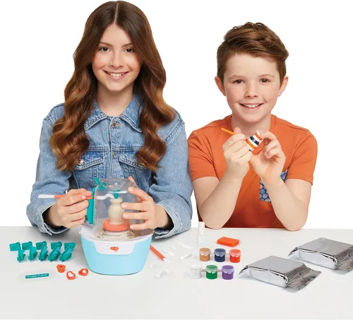 Vista 2 de Make It Real: Juego de estudio de cerámica mini deluxe - Kit de manualidades para esculpir todo en uno, para todos los niveles de habilidad