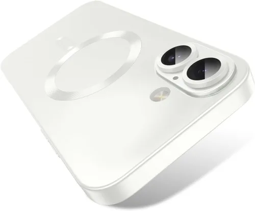 Vista 26 de Funda magnética para iPhone 13 Pro MagSafe con protector de lente de cámara, protección completa, delgada, suave, a prueba de golpes, antiarañazos