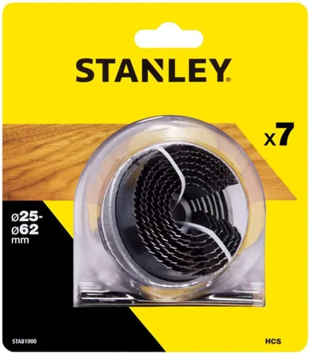 Vista 2 de STANLEY STA81000-XJ 7 brocas Campana de acero al carbono para madera