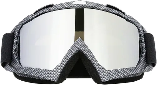 Vista 17 de JAMIEWIN - Gafas de motocross ATV para bicicleta de tierra, motocicleta, UTV MX OTG, gafas para carretera fuera de pista, lentes transparentes anti