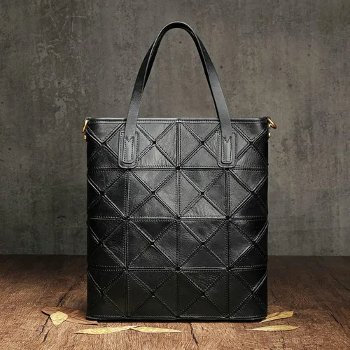 Vista 7 de BRIRT Bolsos de cuero genuino para mujer, bolsos cruzados para mujer