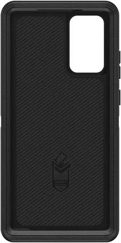 Vista 4 de OtterBox Funda para Galaxy Note20 5G Defender Series, color negro, resistente y duradero, con protección de puerto, incluye soporte de clip