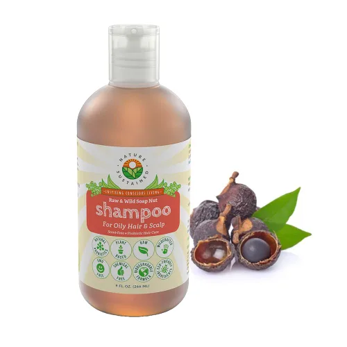 Vista 12 de Nature Sustained Champú Natural para Cabello Seco y Cuero Cabelludo - Orgánico, Crudo y Silvestre con Probióticos, Hipoalergénico, Champú Hidratante