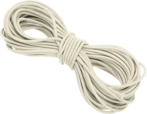 Vista 82 de PATIKIL Cuerda elástica elástica de 109 yardas (328.1 ft), cuerda elástica pesada de 0.059 in, albaricoque para manualidades, correas de gancho