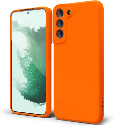 Vista 240 de oakxco Funda para teléfono Samsung Galaxy S8 de silicona líquida, delgada y fina de gel de goma suave TPU cubierta protectora simple llana