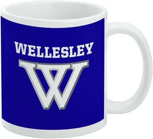 Vista 258 de Taza de cerámica con el logotipo principal de la Universidad Rider, taza de regalo novedosa para café, té y bebidas calientes, 11oz, blanca