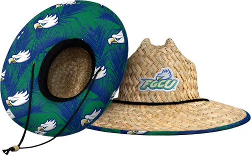 Vista 31 de FOCO - Sombrero de paja con logotipo de equipo universitario de NCAA y estampado floral para hombre