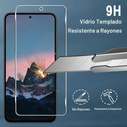 Vista 3 de Paquete de 3+3 protectores de pantalla para Samsung Galaxy A36 5G +