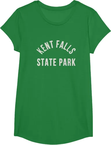 Vista 40 de Kent Falls State Park Connecticut Arch CT Camiseta, Azul