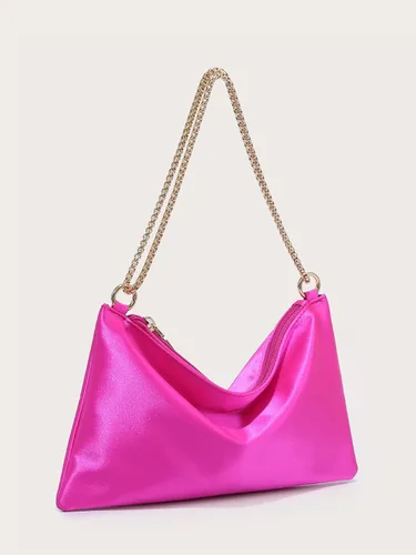 Vista 2 de Verdusa Bolso de noche de satén para mujer, bolso de hombro