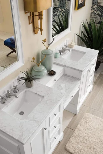 Vista 9 de James Martin Vanities De Soto Vanity en blanco brillante