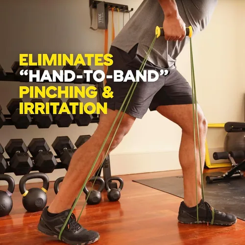 Vista 3 de Kit de entrenamiento TRX Bandit, juego de bandas de resistencia para entrenamiento en casa con bandas de resistencia para entrenamiento de fuerza