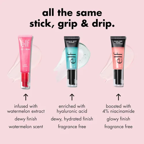 Vista 4 de e.l.f. Jelly Pop Dew Primer, Imprimación Facial Translúcida de Edición Limitada Para Hidratar y Suavizar la Piel y Fijar el Maquillaje, Vegano