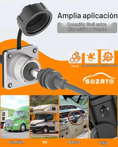 Vista 6 de Starlink - Kit de paso de pared mini impermeable DC 5.5x2.1