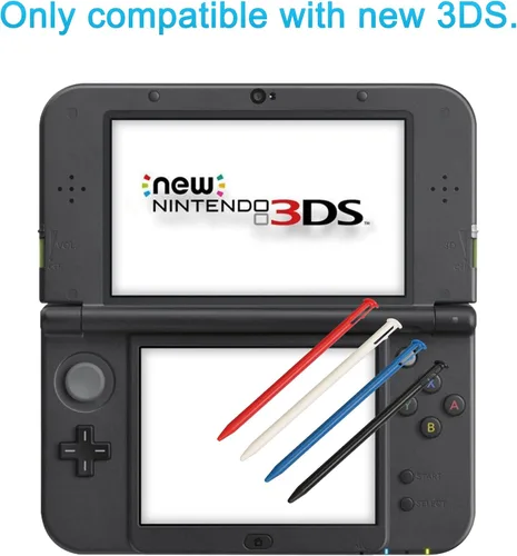 Vista 2 de Xahpower - Lápiz capacitivo 3DS, repuesto compatible con Nintendo 3DS, 4 en 1, combo Touch Styli, multicolor para 3DS